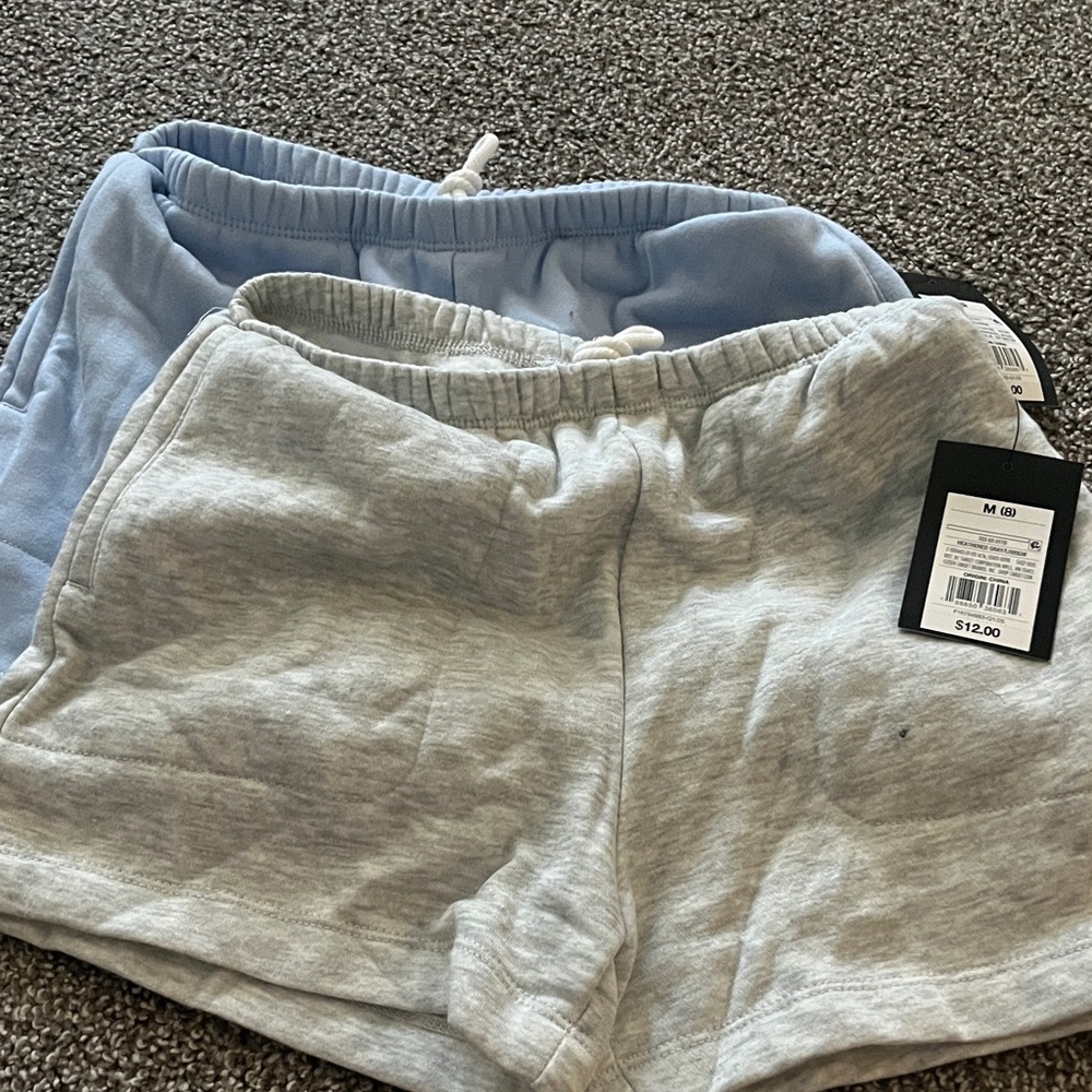 art class Pull-On Fleece Shorts - Light Blue & Light Gray